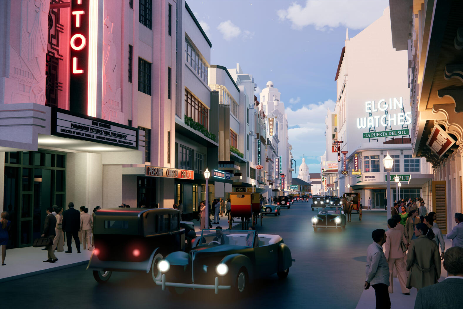 digital manila | escolta (dusk)