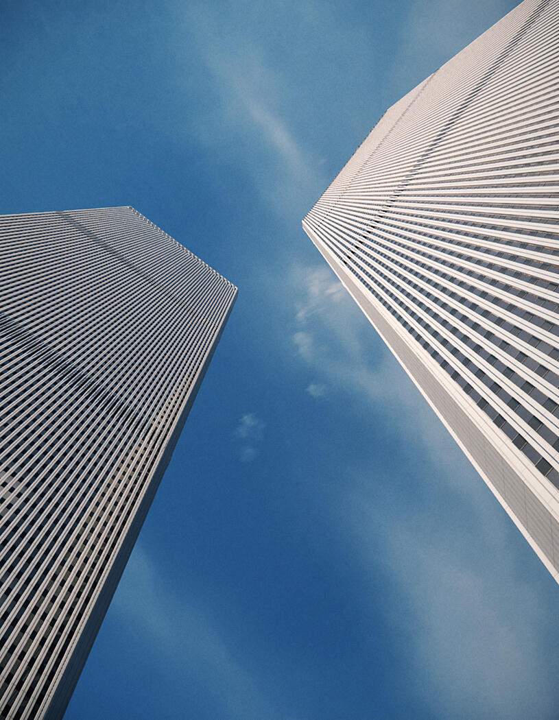 world trade center | looking up