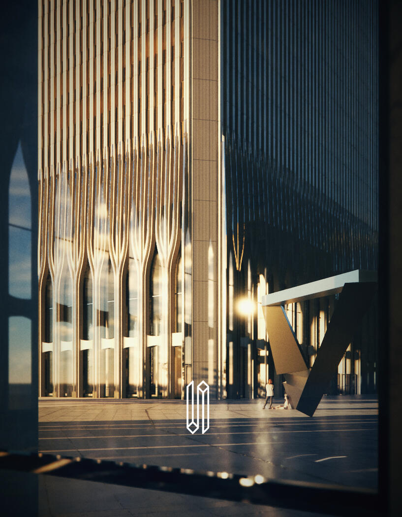 world trade center | 1976 (3d recreation of an irl image)
